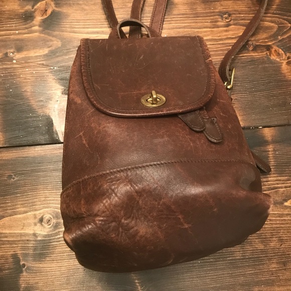 Vintage coach mini backpack 9960 - Picture 2 of 3